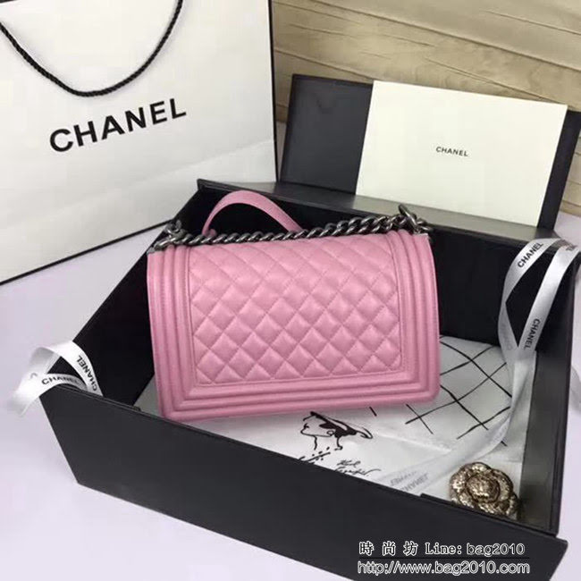 香奈兒CHANEL A67086菱格原版羊皮單肩斜挎鏈條包 DSC2081